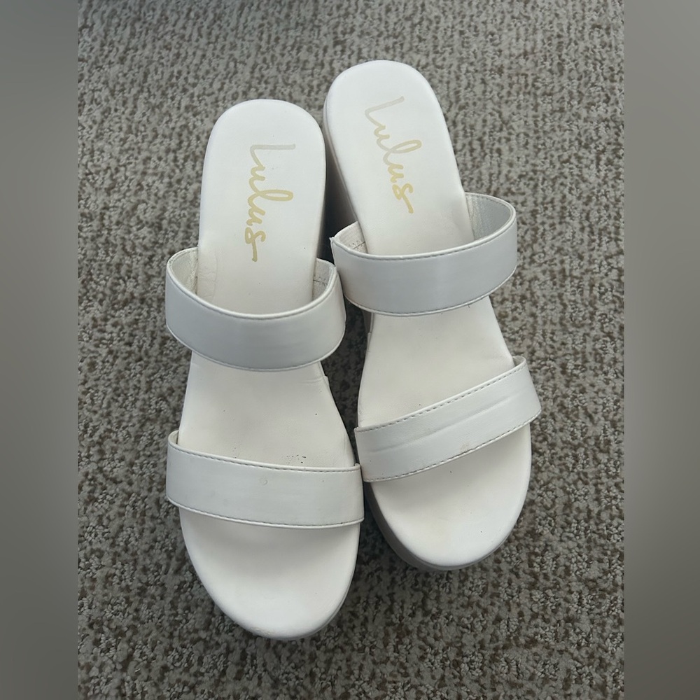 Lulus platform sandals